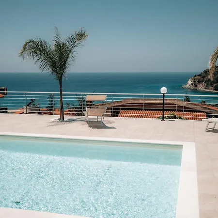 펜션 Acquamarina Per Gruppi E Famiglie A Capo Vaticano Costa Degli Dei 산타마리아